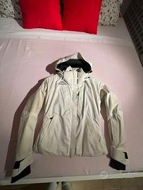 Giacca sci donna bianca Kappa fisi 600 taglia S
