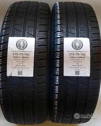 2 gomme 215 70 15c pirelli a40112