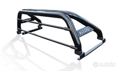 Nissan Navara D40 Roll bar nero protez.cabina