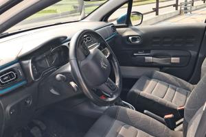 Citroen c3 Diesel bianca, tettino azzurro