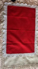 copertina e runner fatti a mano