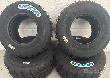 Nuovo set pneumatici VEGA RAIN WM1 per Mini kart