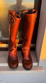 Stivali da equitazione in cuoio