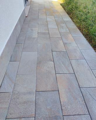 Piastrelle gres per esterni