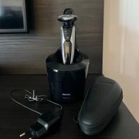 Rasoio Philips 9000 base SmartClean e pochette
