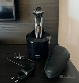 Rasoio Philips 9000 base SmartClean e pochette