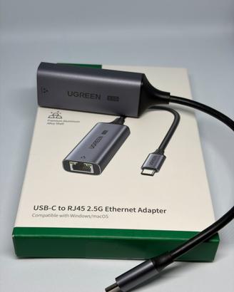UGREEN Adattatore USB-C Ethernet 2.5Gbps