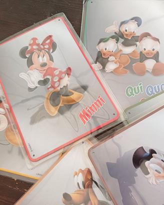 quadretti in alluminio Disney