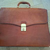 Valigetta ventiquattrore vintage, in pelle