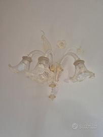 applique in vetro di murano