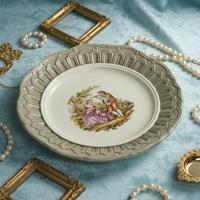 Piatto Vintage Reale decorato Epoca Barocca