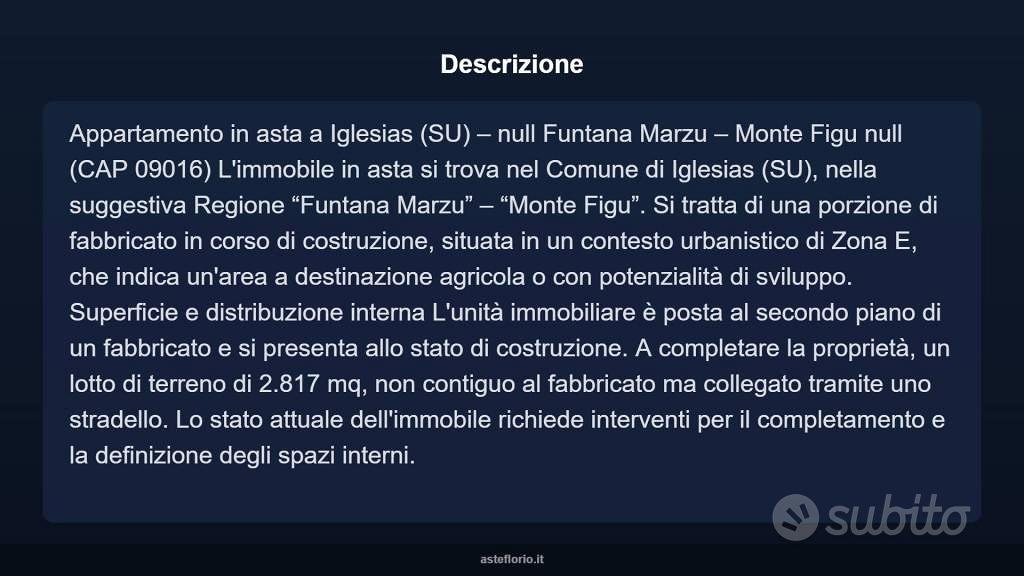 Appartamento – Igrèsias/Iglesias, Sulcis Iglesiente - Vista 3