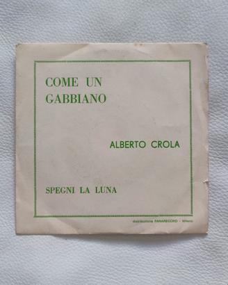 Disco Come un gabbiano Alberto Crolal