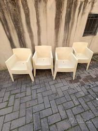 poltroncine Driade Philippe Starck vintage