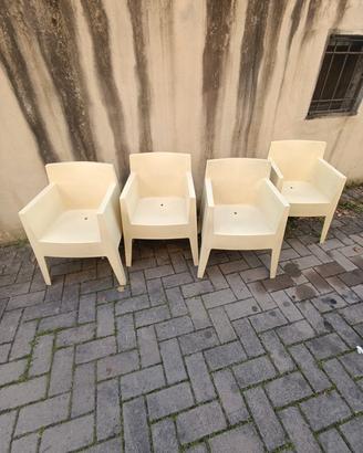 poltroncine Driade Philippe Starck vintage