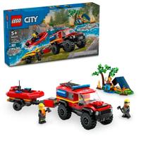 LEGO City 60412 Fuoristrada antincendio e gommone