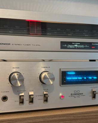 Amplificatore e Tuner Pioneer vintage HIFI