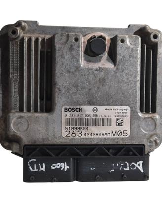 CENTRALINA MOTORE FIAT DOBLO 2009-2015 1.6 MJT 77K