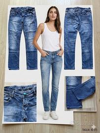 jeans Desigual modello Slim Fit, tg 42