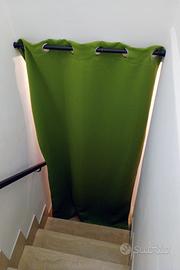 Tenda Deconovo verde nuova + Copridivano