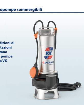 Pedrollo Vortex VXm10/35-N pompa ad immersione