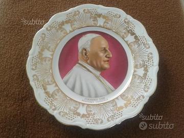 Piatto porcellana Winterling Bavaria Papa Giovann