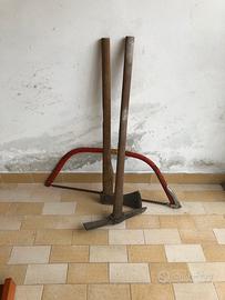 Piccone e ascia vintage, sega gia venduta