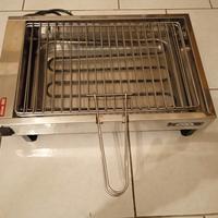 grill elettrico galaxy inox nuovo 
