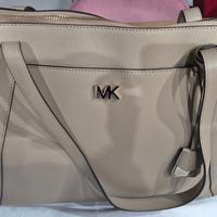 Mk michael kors borsa beige grande