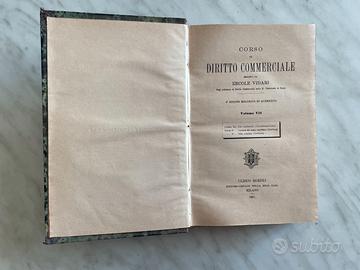 Vidari -  Corso di Diritto Commerciale  (1897)