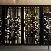 Cantinetta vini artigianale in ferro