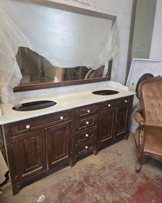 mobile da bagno  stile old