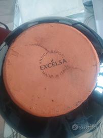 Legumiera terracotta con coperchio cm 22