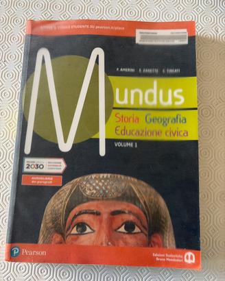 Mundus 1 – Storia, Geografia, Educazione civica,