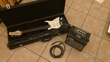 Chitarra e amplificatore elettrico