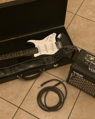 Chitarra e amplificatore elettrico
