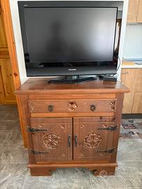 Mobile tv ingresso in legno