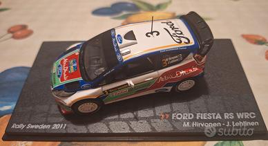 Ford Fiesta RS WRC scala 1/43 Rally Svezia 2011