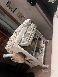 Fasciatoio con vaschetta safety frist