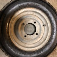 Ruota 450-10C per carrello appendice e caravan