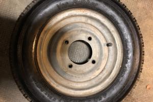 Ruota 450-10C per carrello appendice e caravan