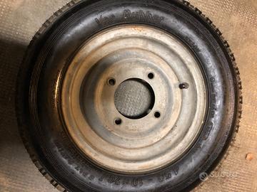 Ruota 450-10C per carrello appendice e caravan