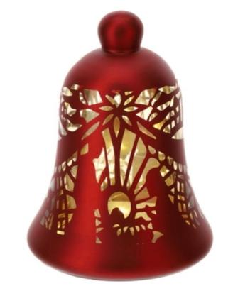 Campana  Natività da collezione con led Hervit
