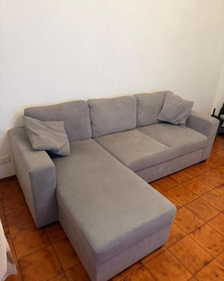 Divano angolare con penisola – Come nuovo – 380€