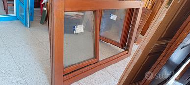 finestra ribaltabile legno larice 120 x 80