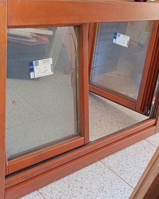 finestra ribaltabile legno larice 120 x 80