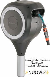 Avvolgitubo RollUp M con tubo da 20m GARDENA NUOVO