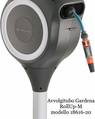 Avvolgitubo RollUp M con tubo da 20m GARDENA NUOVO