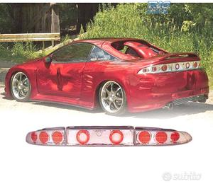 FANALI MITSUBISHI ECLIPSE 95 LOOK LEXUS CROMATO