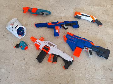 6 pistole nerf